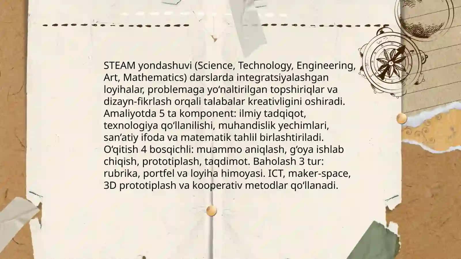 Talabalarning kreativligini rivojlantirishda innovatsion pedagogik texnologiyalardan foydalanishni takomillashtirish 3
