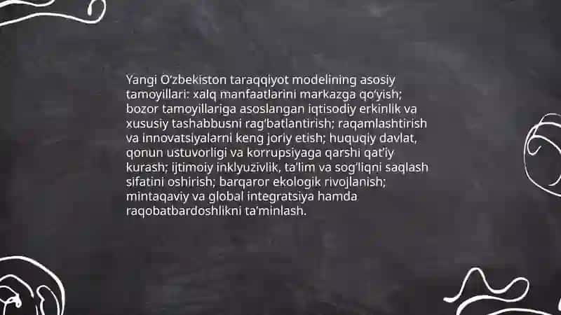 Yangi Oʻzbekistonning taraqqiyot strategiyasi 3