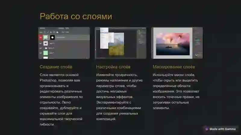Введение в Adobe Photoshop 3