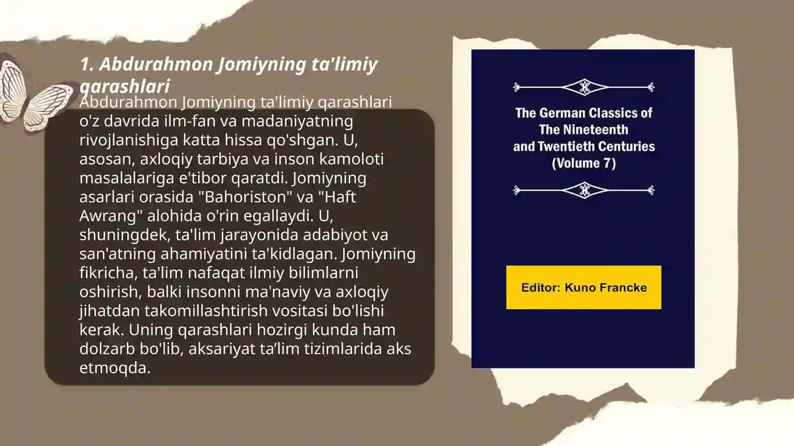 Abdurahmon Jomiy va Jaloliddin Dovoniyning taʼlimiy axloqiy qarashlari 3