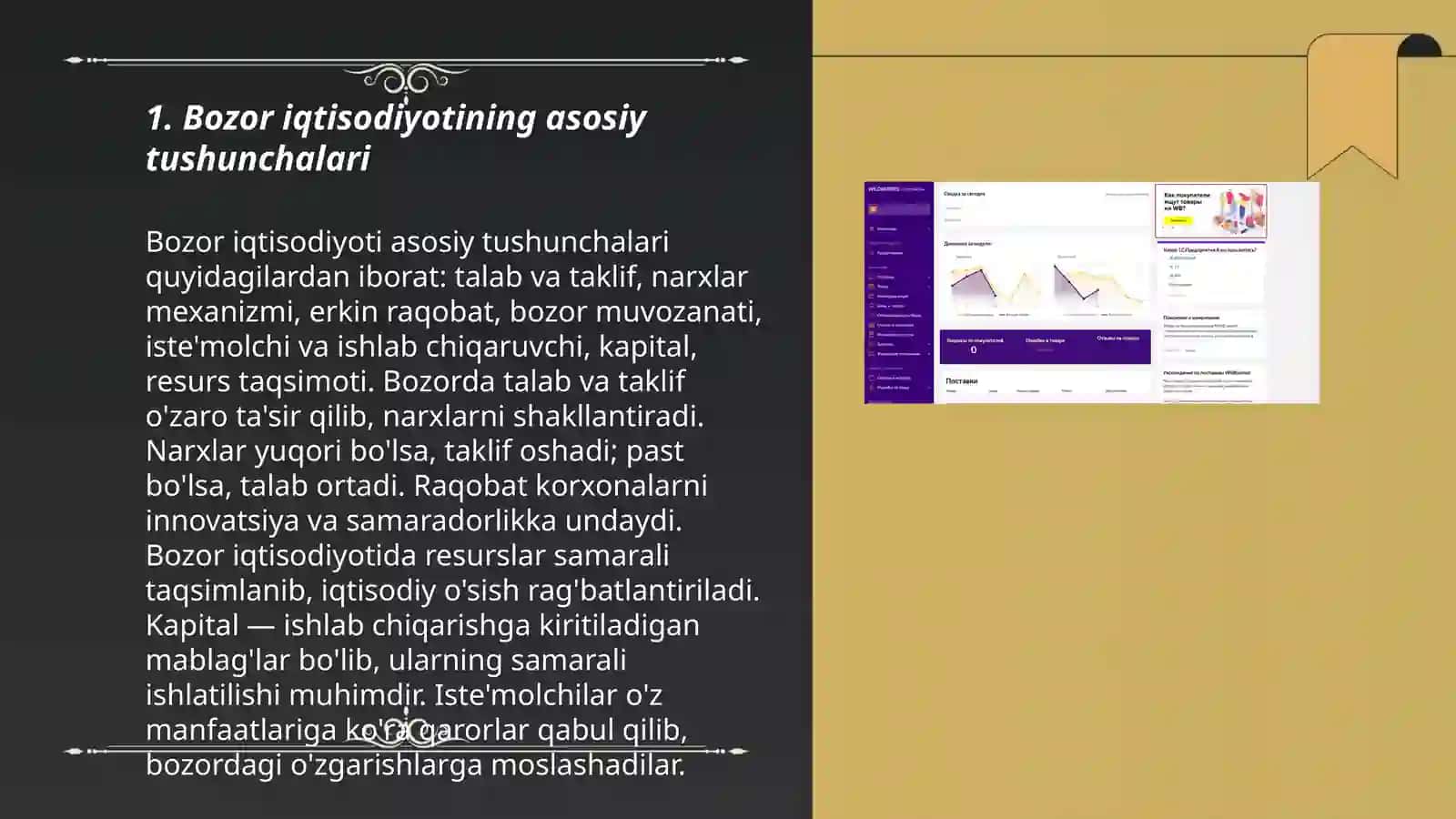Bozor iqtisodiyotining mazmuni va amal qilishi 3