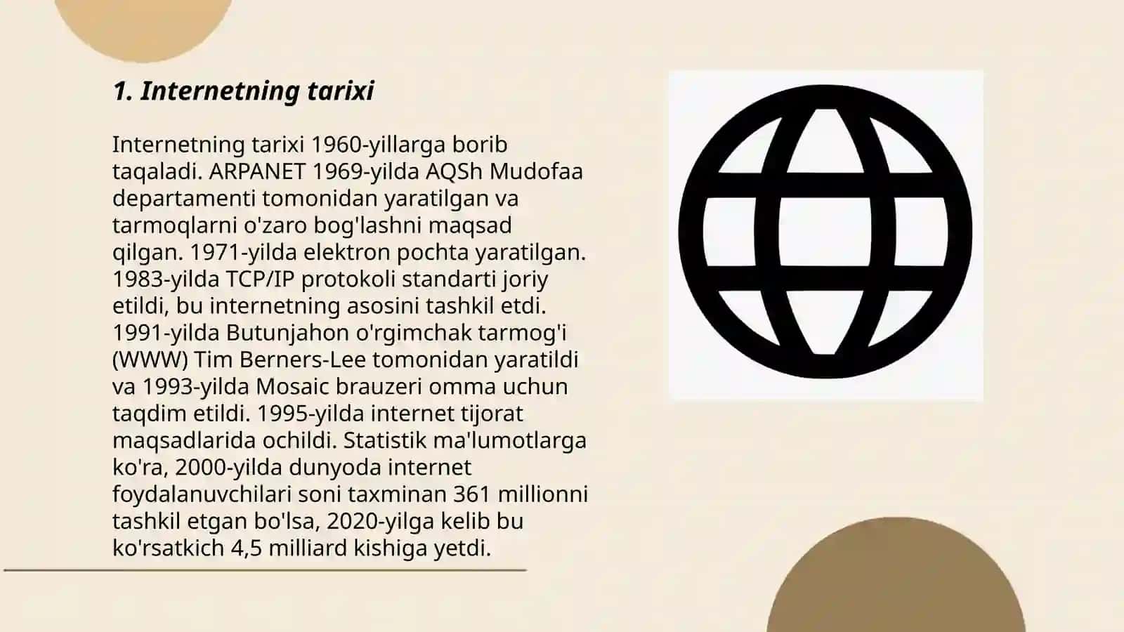 Internetning tarixi 3