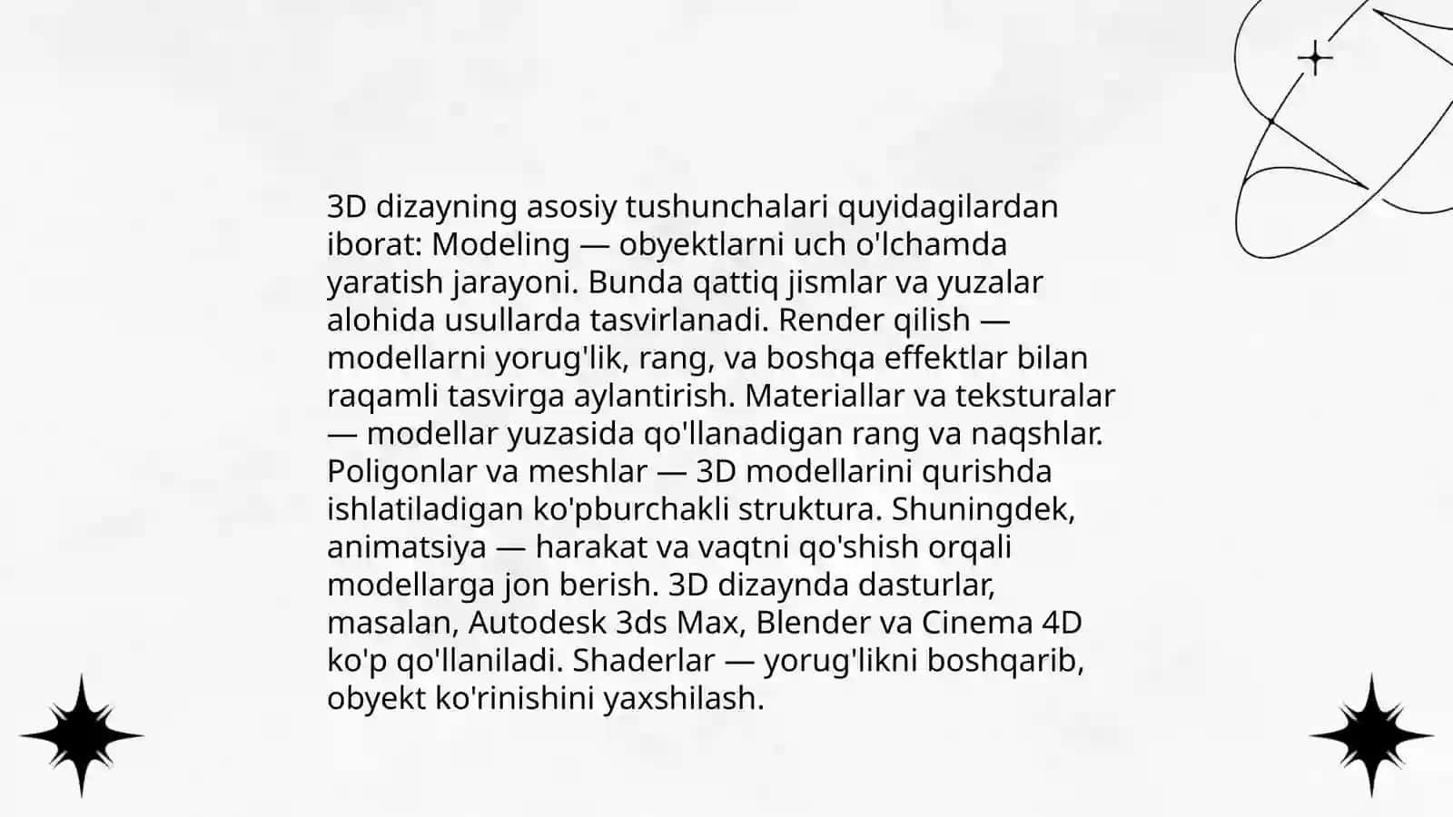 3D dizayn 3