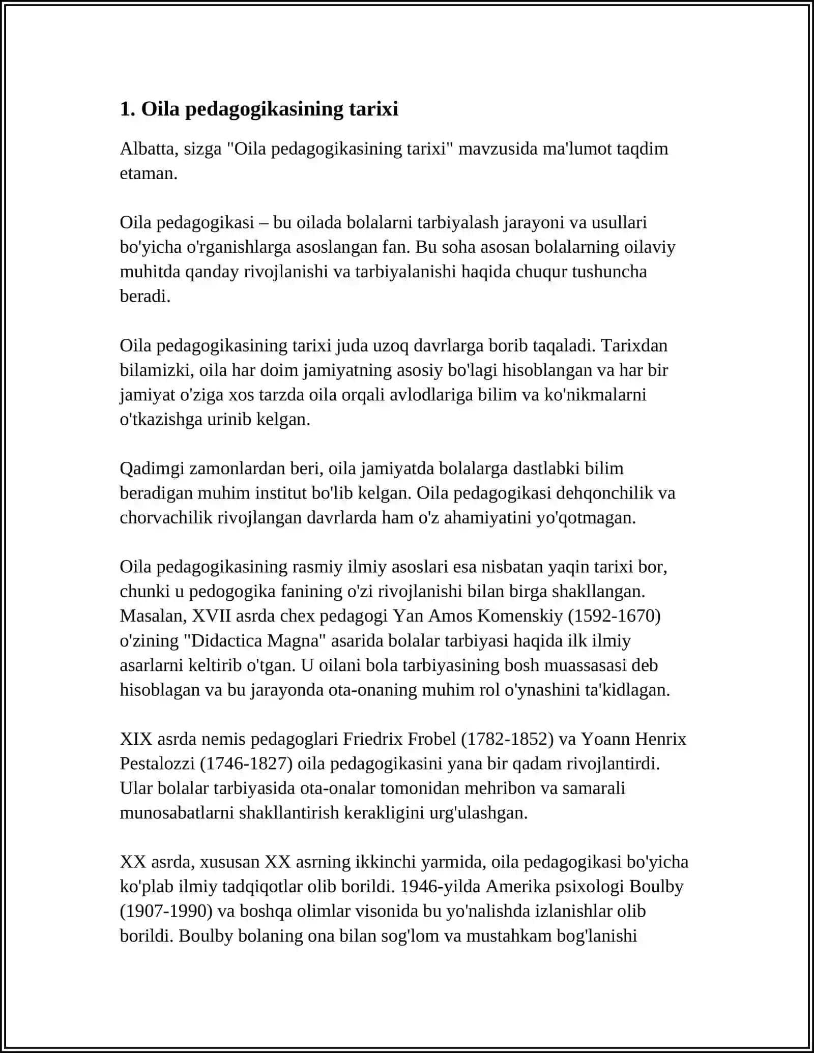 OILA PEDAGOGIKASI VA UNING MILLIY OʻZIGA XOS XUSUSIYATLARI 3