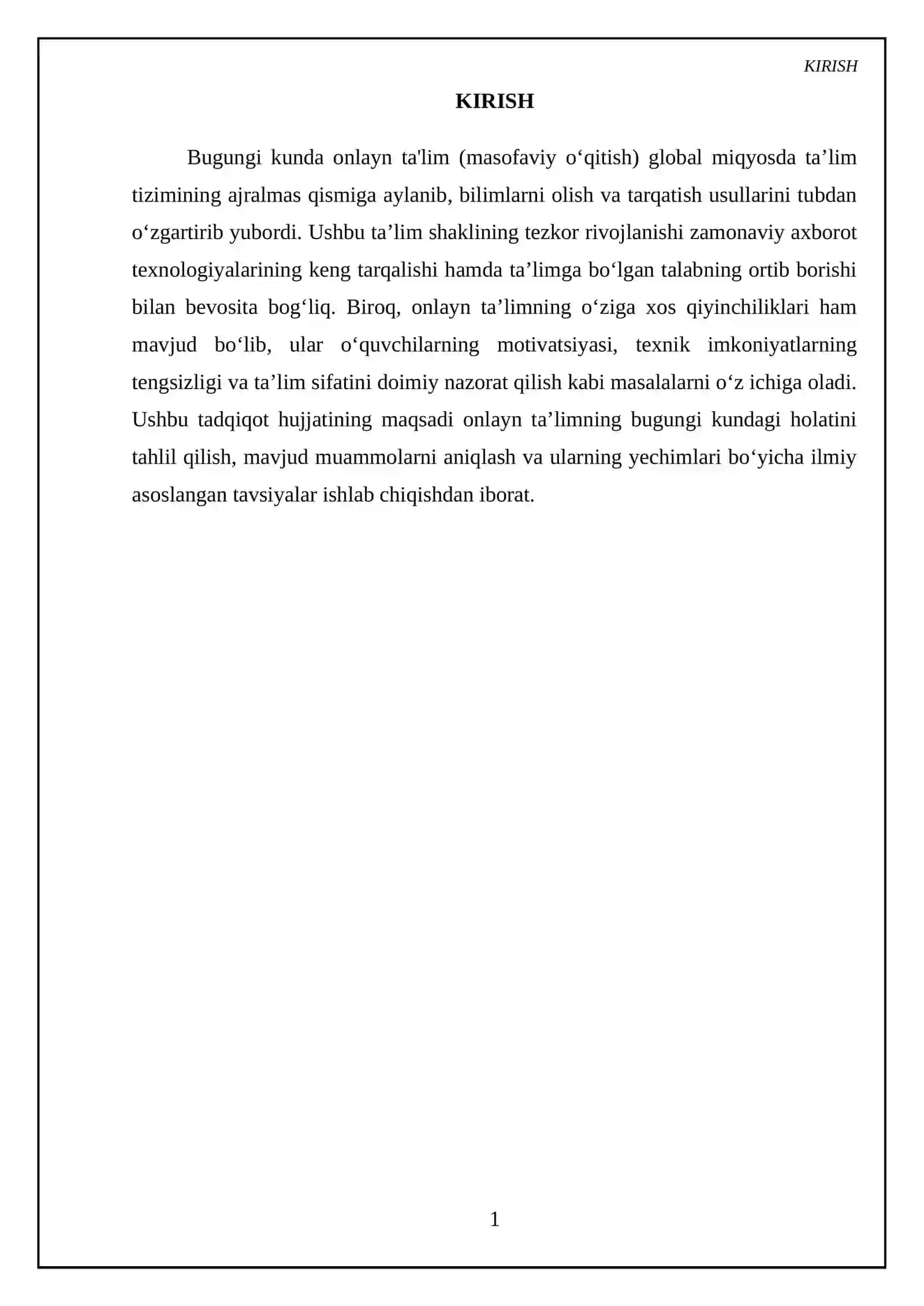 Online learning 3