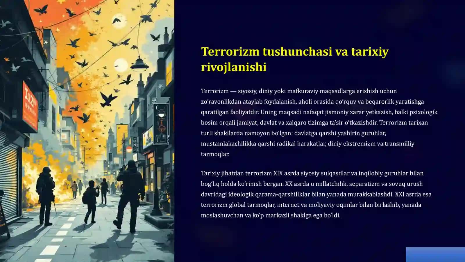 Globallashuv sharoiti da terrorizm 3