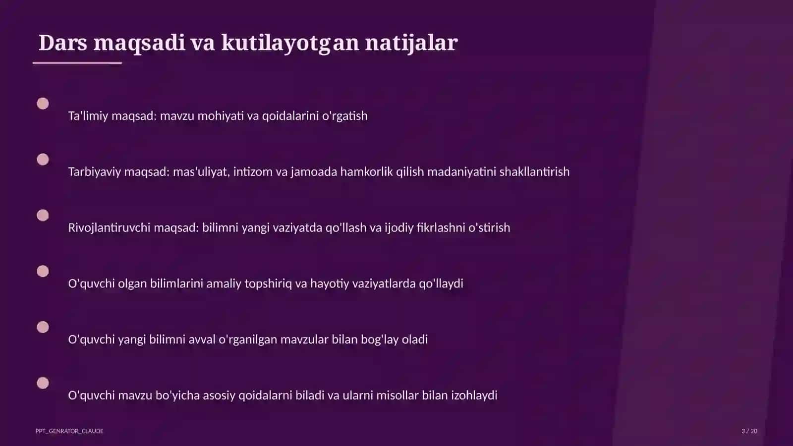 Huquq va majburiyat: bola huquqlari (8-sinf) 3