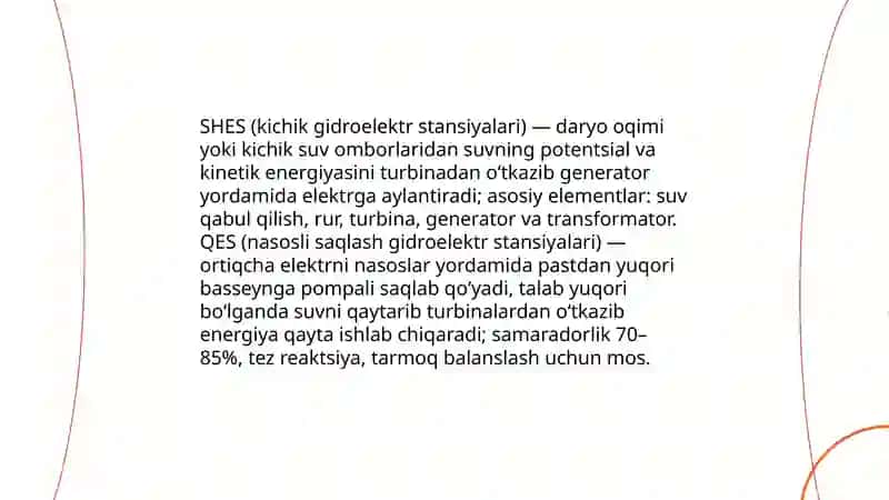 SHES va QES haqida umumiy tushuncha 3