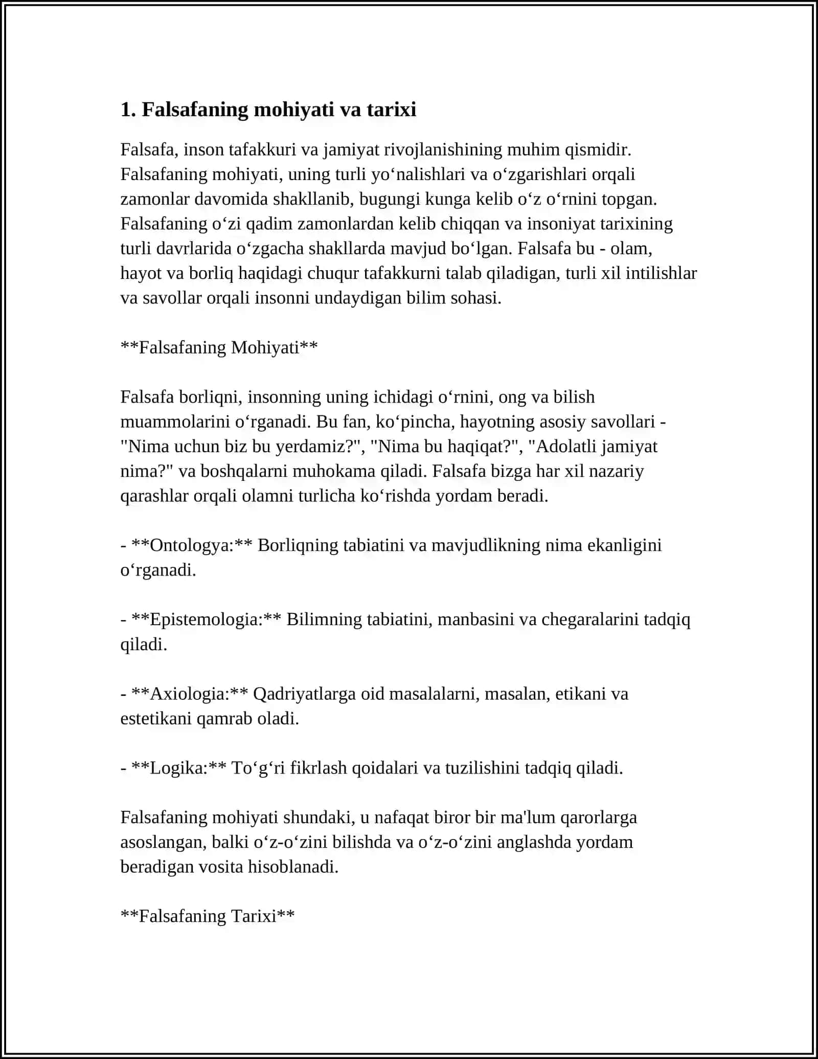 FALSAFANING MOHIYATI VA JAMIYAT FALSAFASI 3