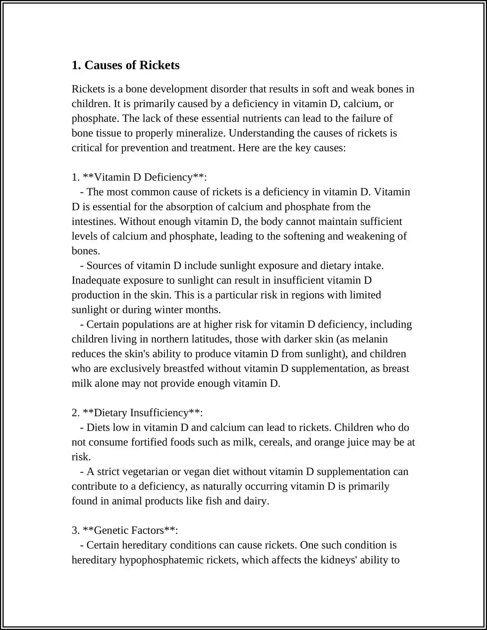REFERAT Theme: RICKETS 3