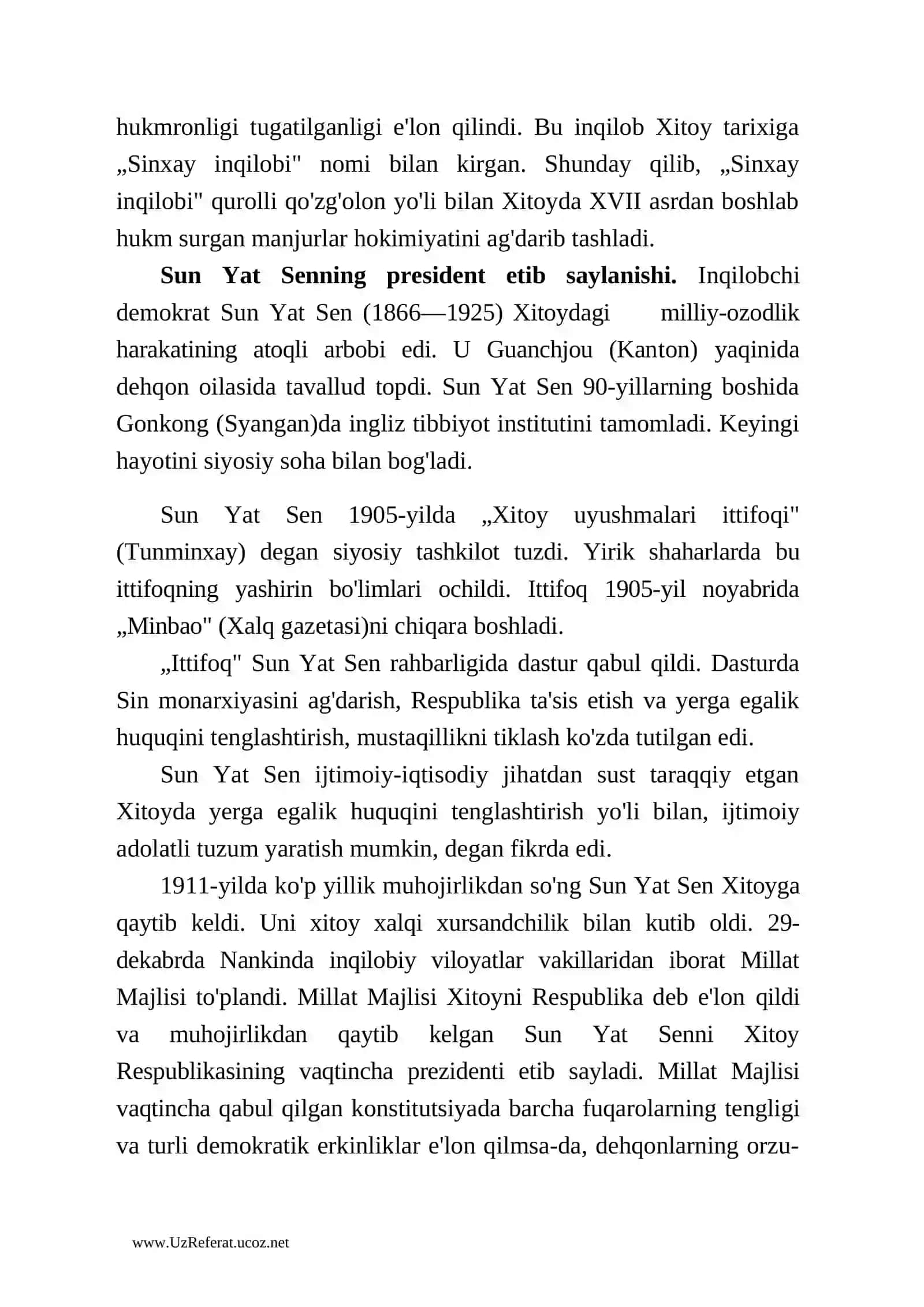 Xitoyning ijtimoiy-iqtisodiy va siyosiy ahvoli 3