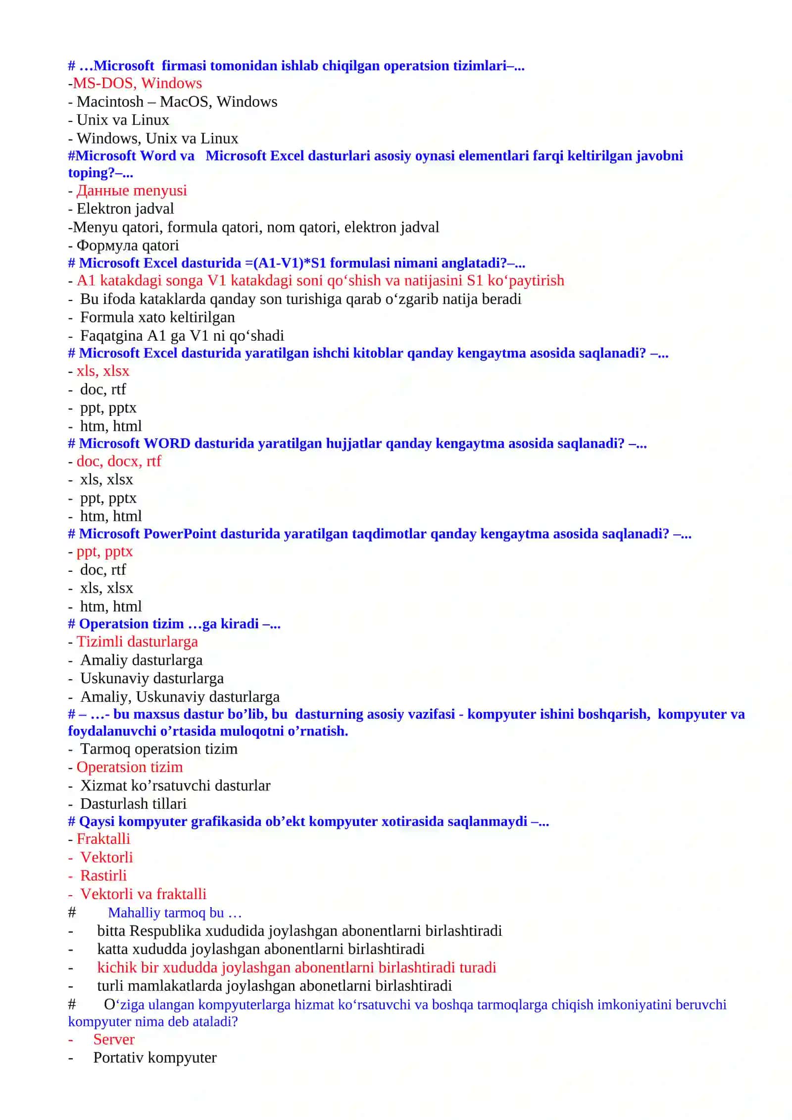 Informatika va AT_test_yakuniy_hemis 3