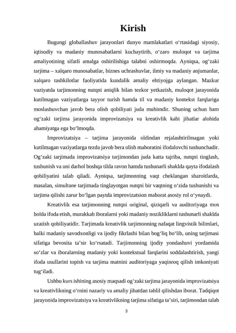 OG'ZAKI TARJIMADA IMPROVIZATSIYA VA KREATIVLIKNING O'RNI 3