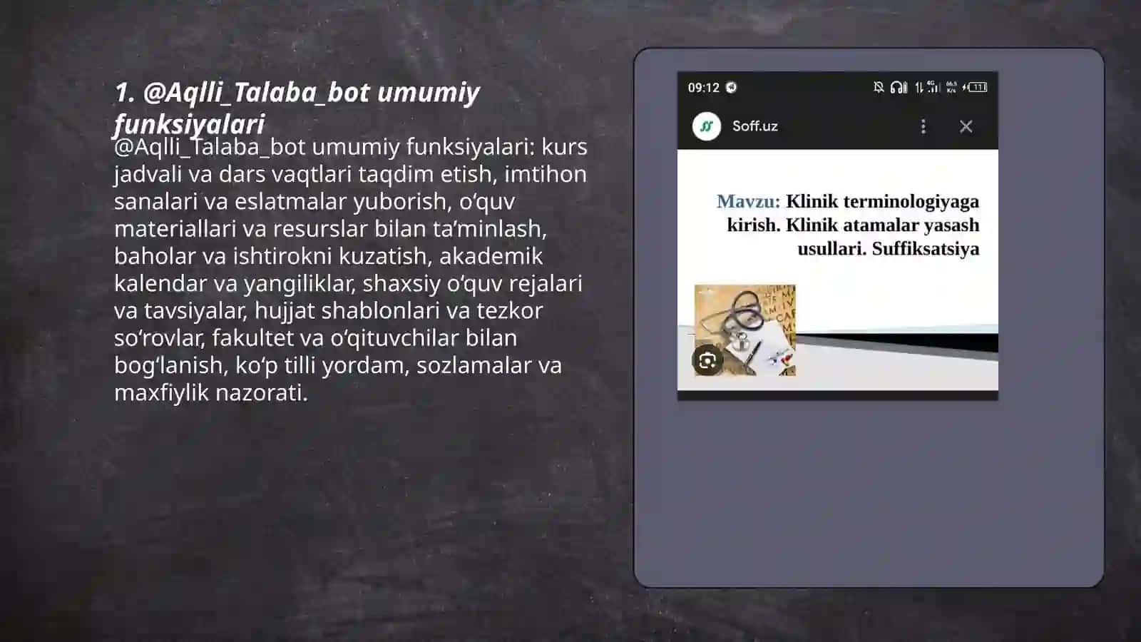 @Aqlli_Talaba_bot umumiy funksiyalari 3