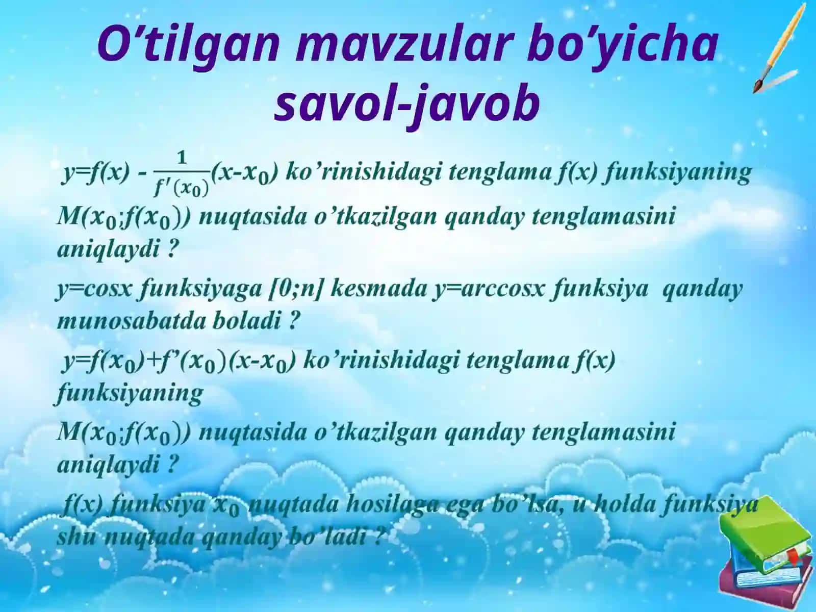 Teylor ormulasi 3