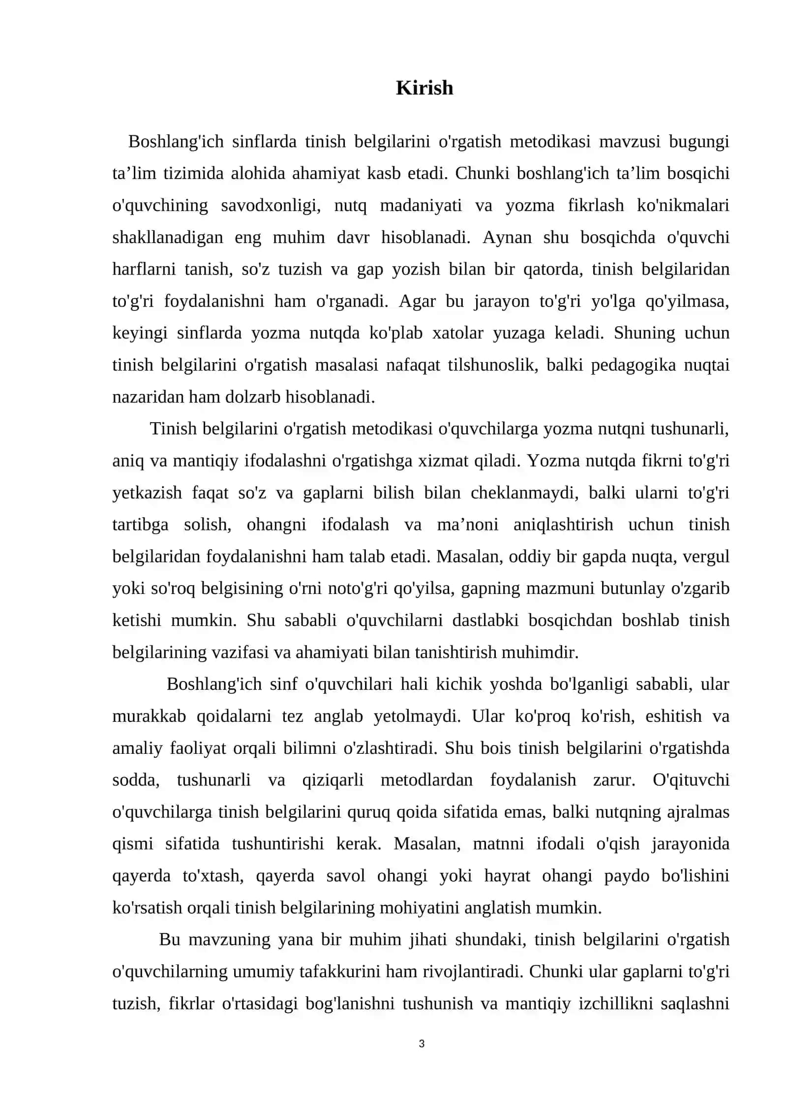 BOSHLANG'ICH SINFLARDA TINISH BELGILARINI O'RGATISH METODIKASI 3