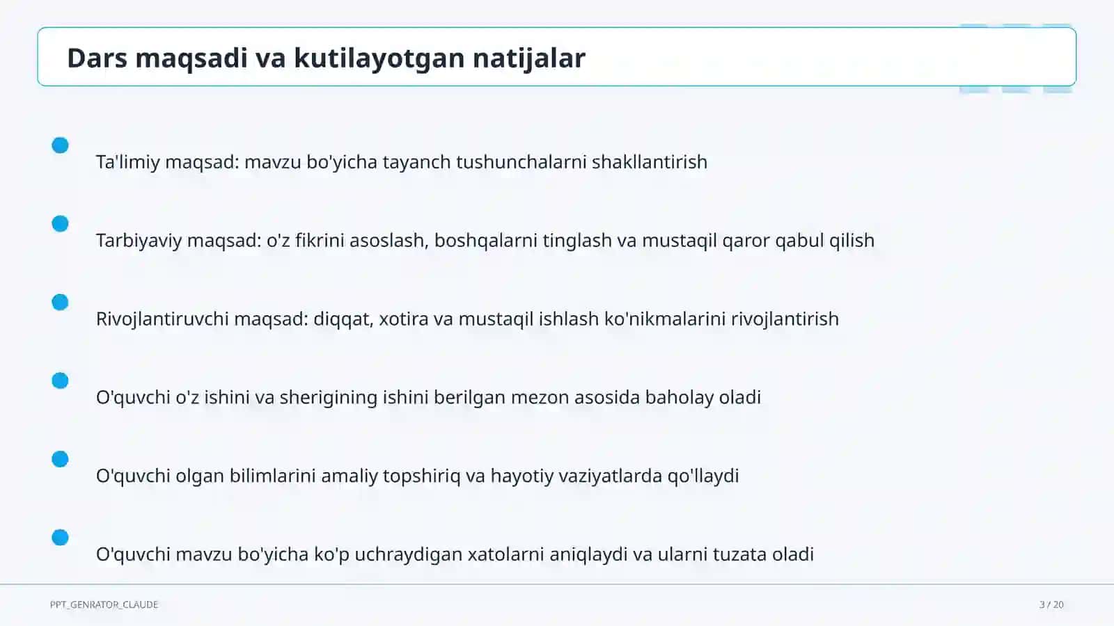 Yog'ochga ishlov berish asoslari (5-sinf) 3