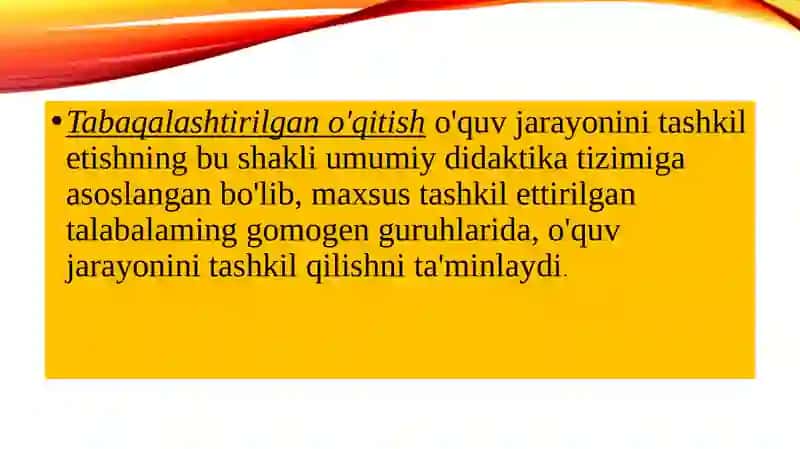 TA’LIMNI TABAQALASHTIRISHNING PSIXOLOGIK VA PEDAGOGIK VA DIDAKTIK MEZONLAR 3