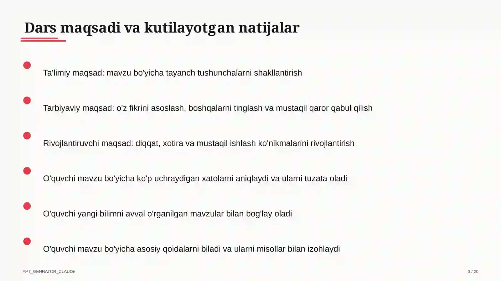 Insho yozish metodikasi: esse va maqola (11-sinf) 3