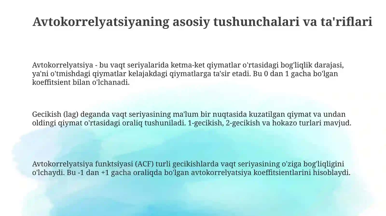 Vaqtliqatordarajalariningavtokorrelyatsiyasi 3