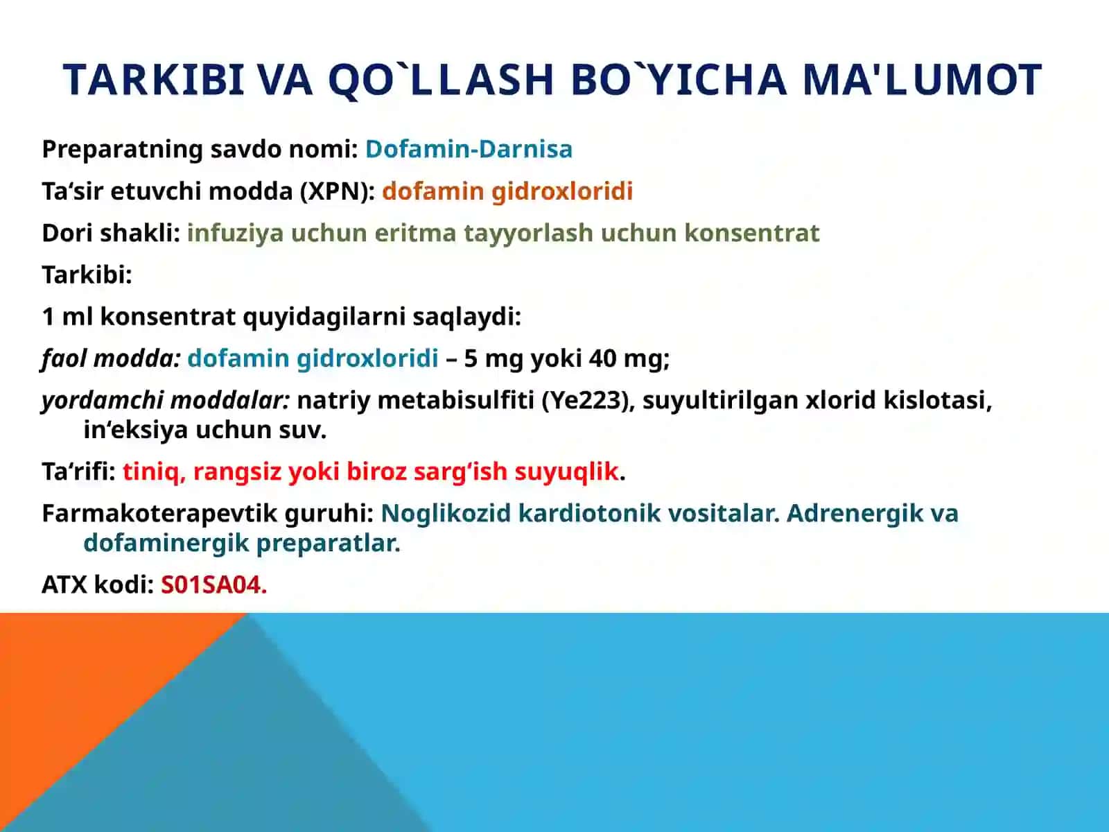 Farmakologiya fanidantayyorlagan 3
