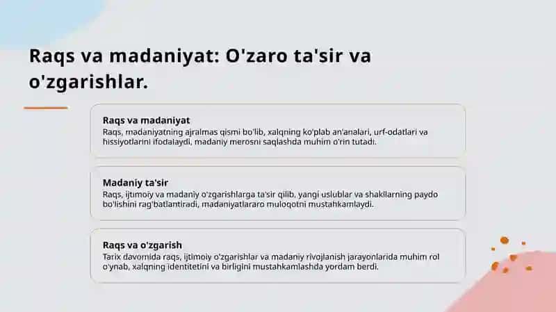 Raqs va Madaniyat 3