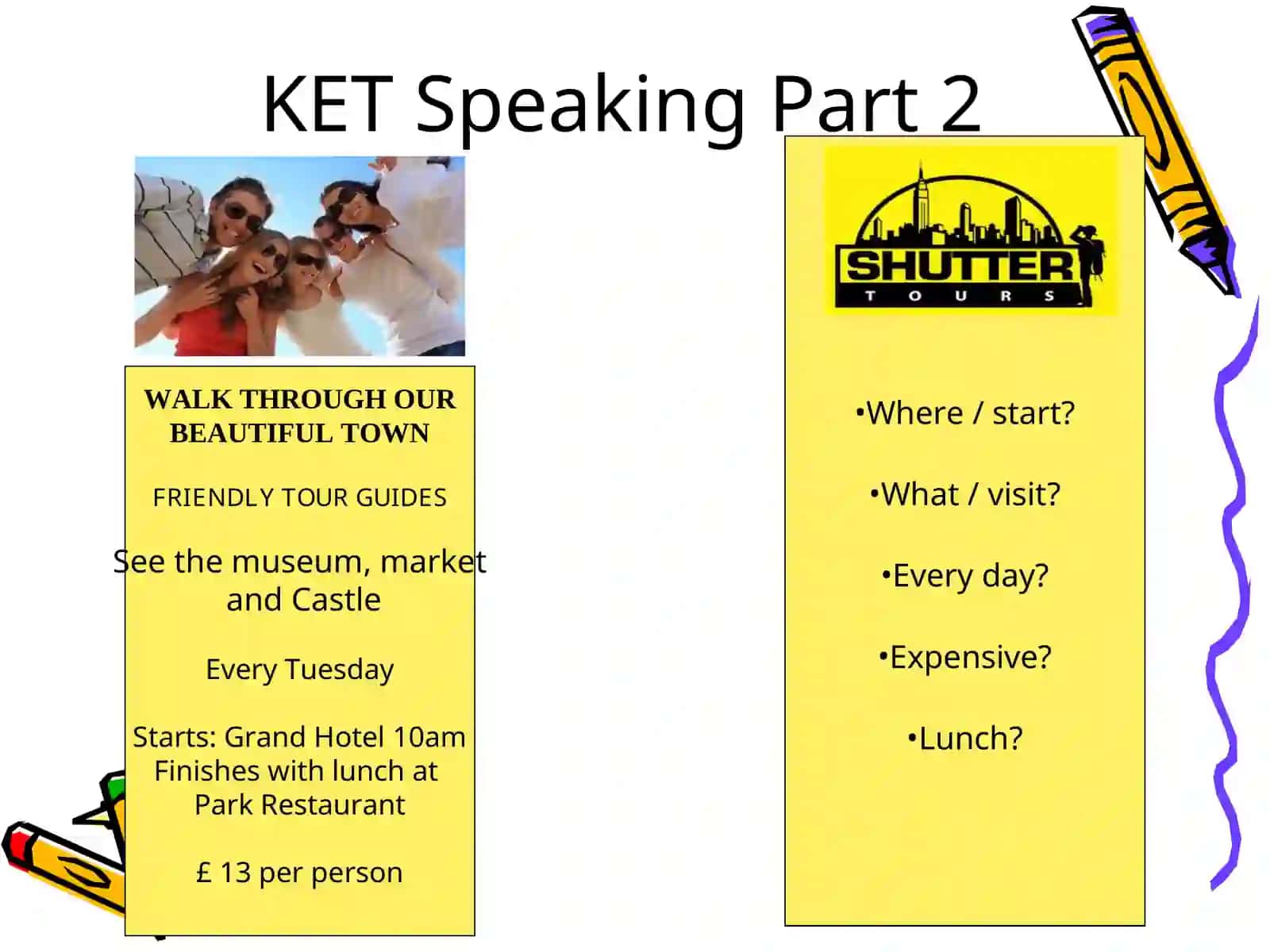 KET Speaking Part 2 3