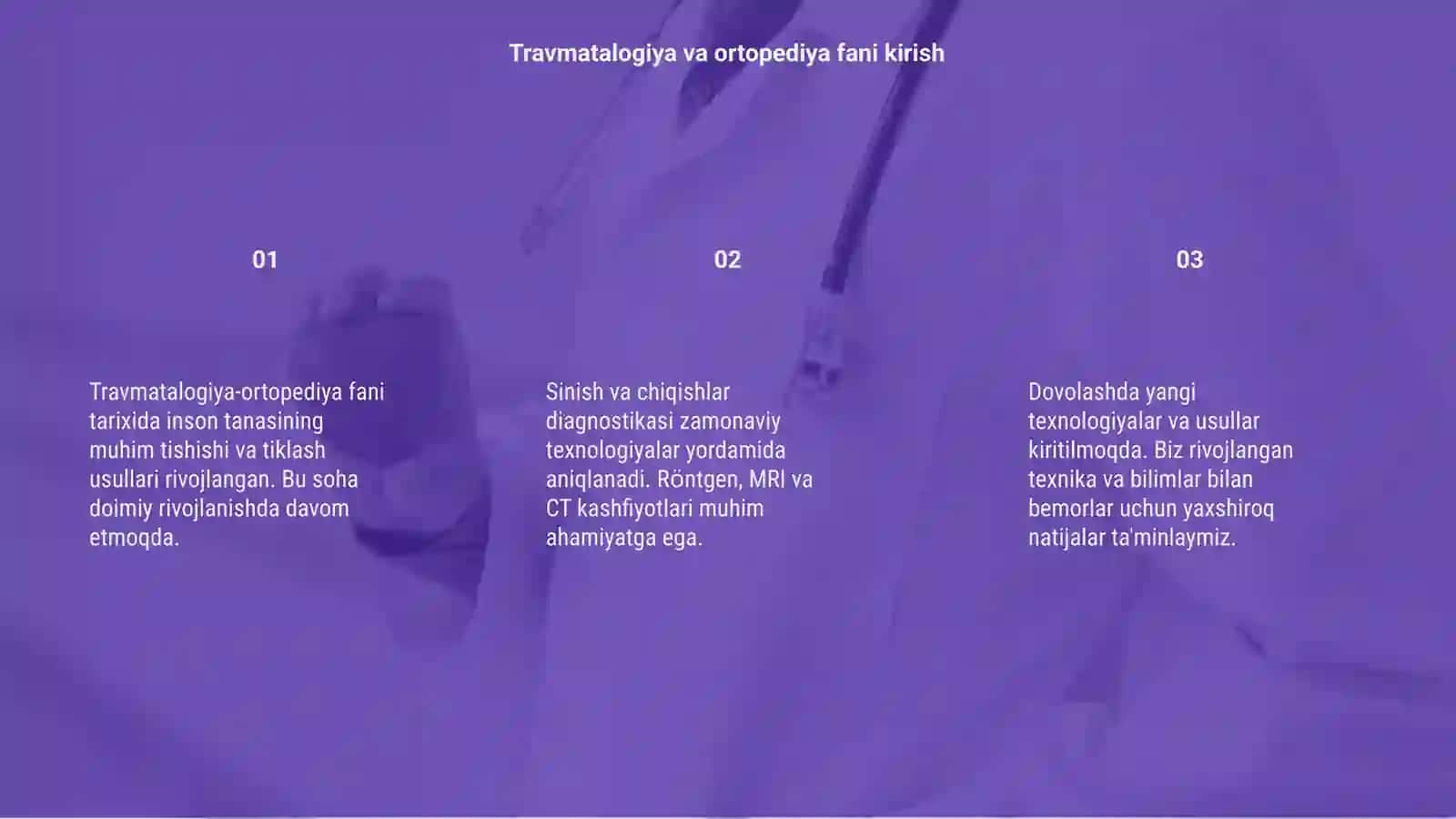 Travmatalogiya-ortopediya fani 3