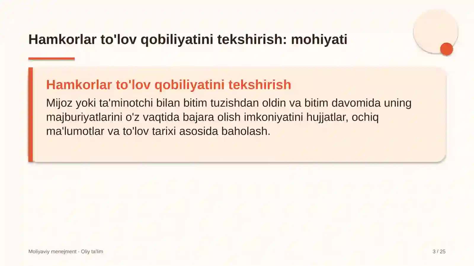 oilaviy poliklinikalarda hamkorlarning to'lov qobiliyatini tekshirish 5272 3