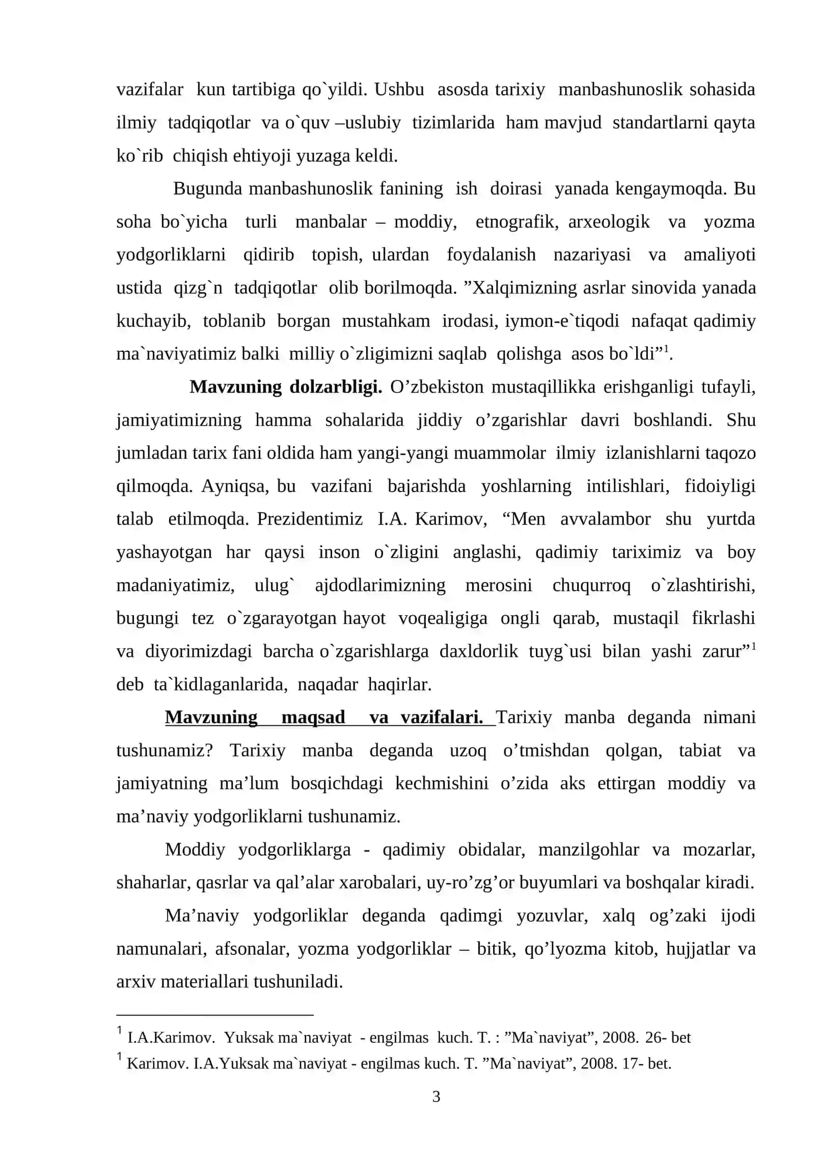 Manbalarning asosiy turlari 3