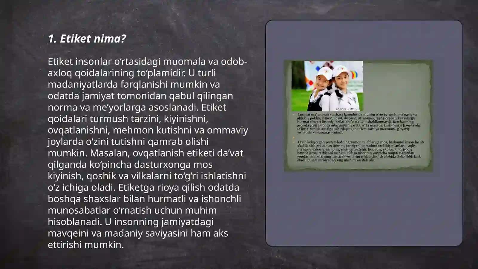 Etikaning mohiyati va ahamiyati 3