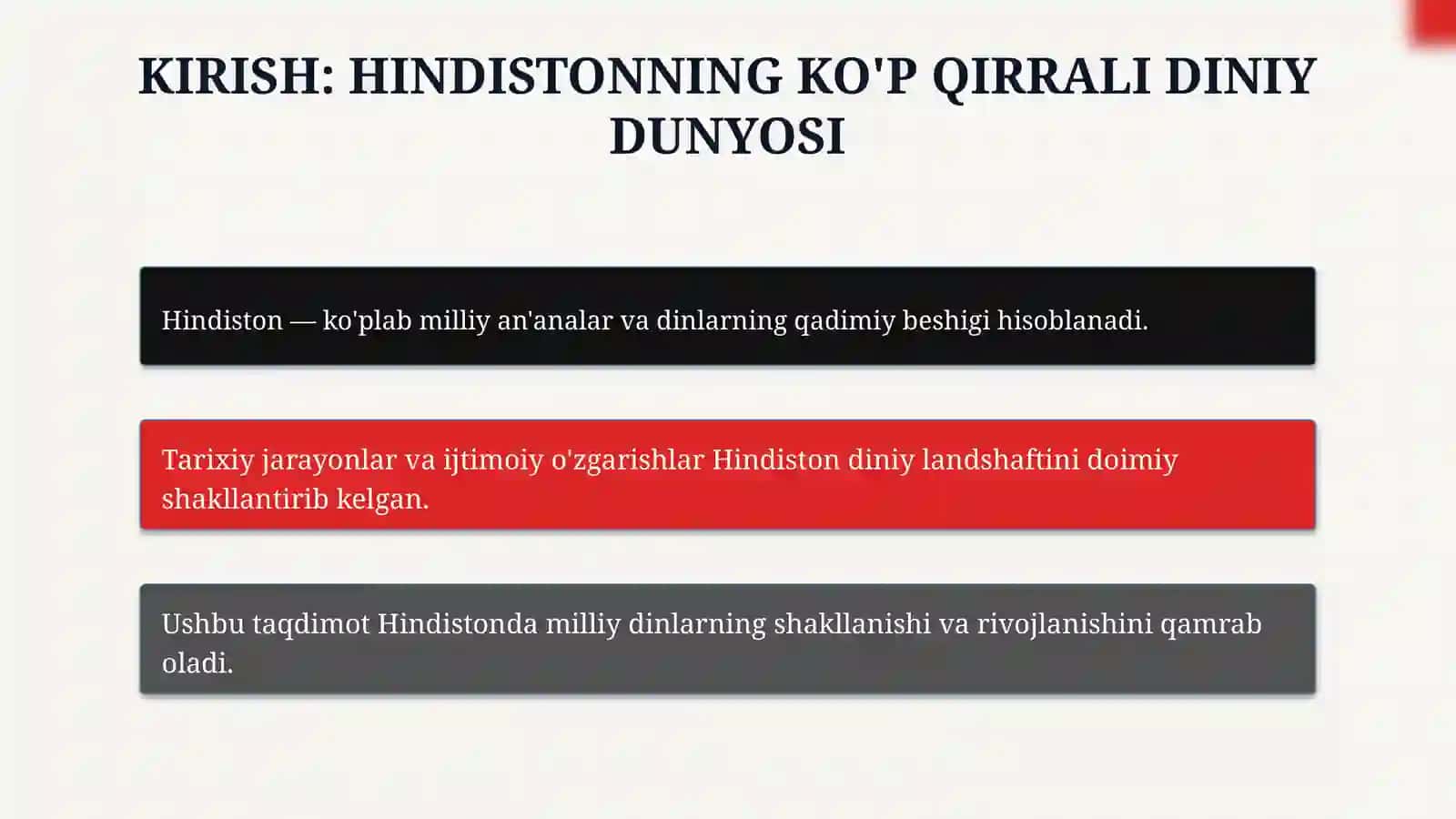 Hindistonda milliy dinlar shakllanishi 3