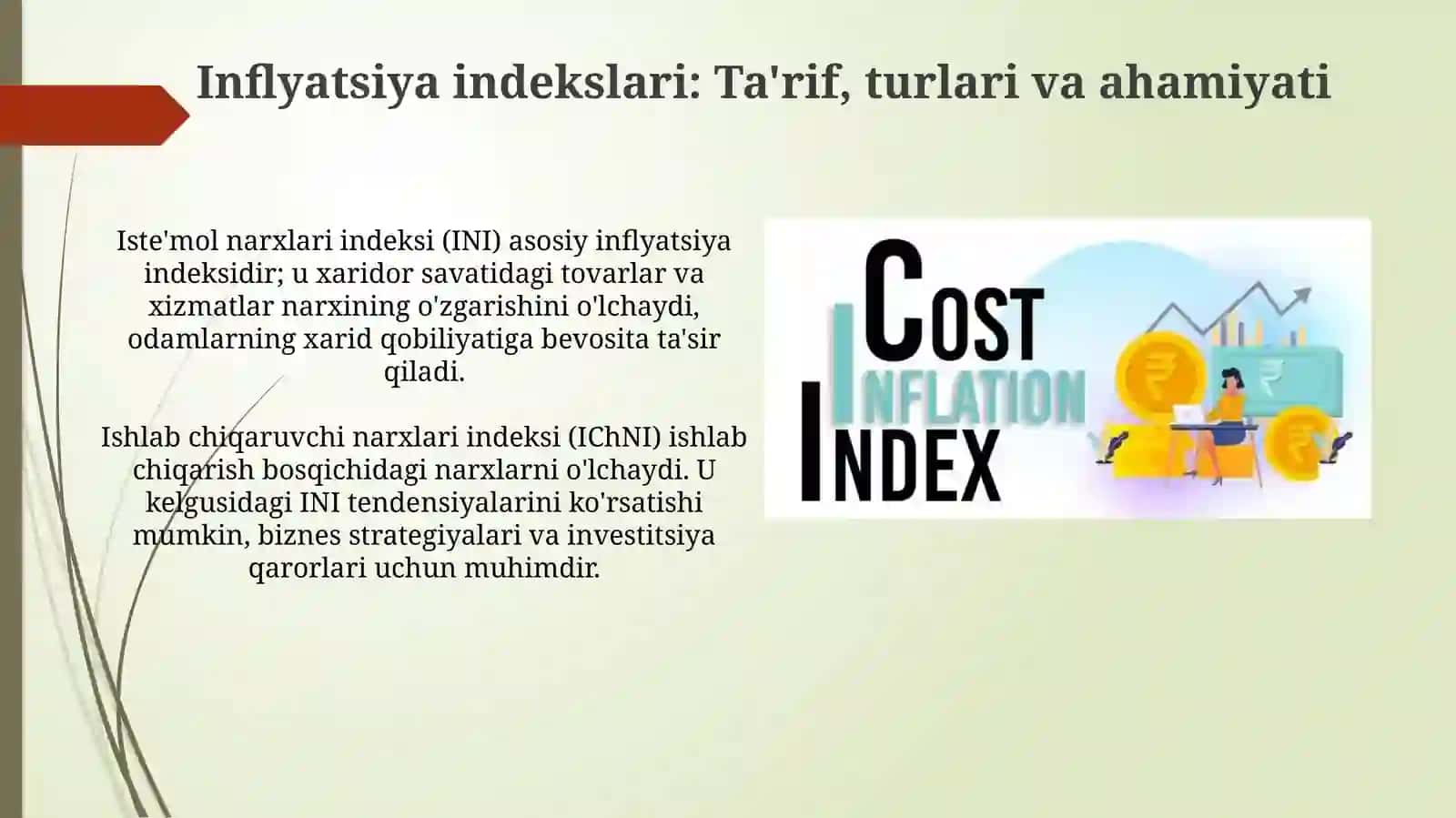 Invistitsiyalarning samaradorligiga inflaytsiya indeksining ta'siri 3
