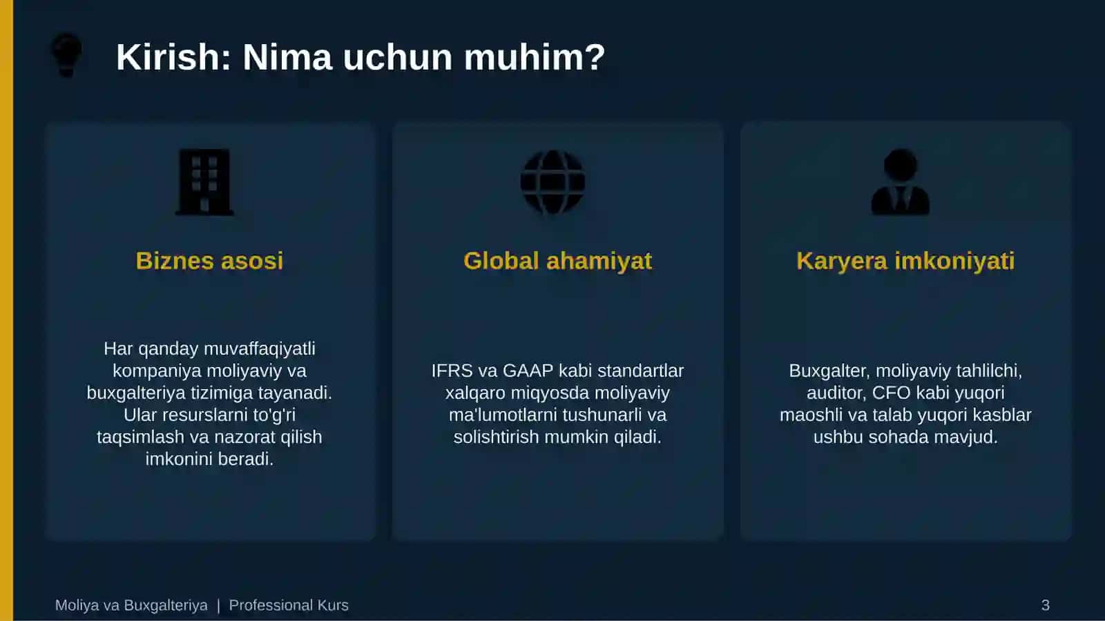 MOLIYA VA BUXGALTERIYA Professional o'quv materiali 3