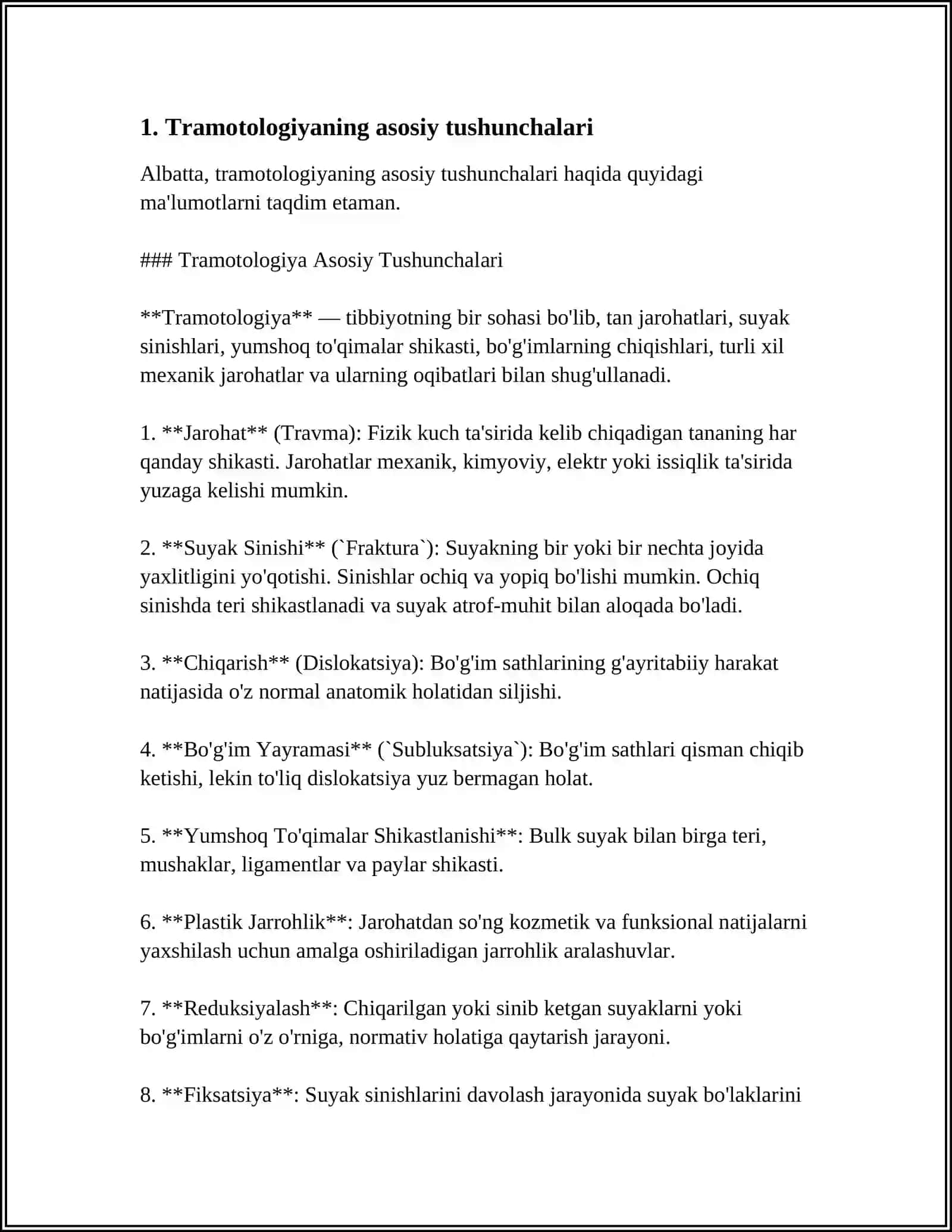 TRAMOTOLOGIYA SROMOTOLOGIYA VA BIOMEXANIKANING QOLLANILISHI 3