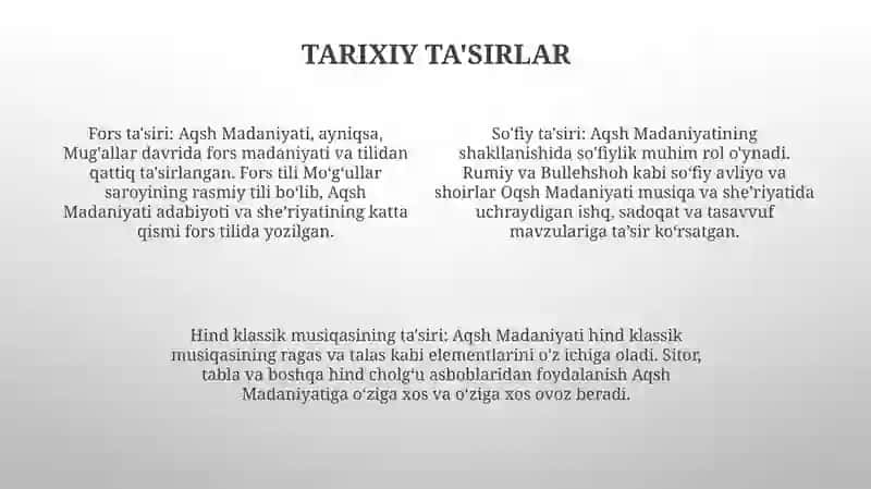Aqsh Madaniyati 3
