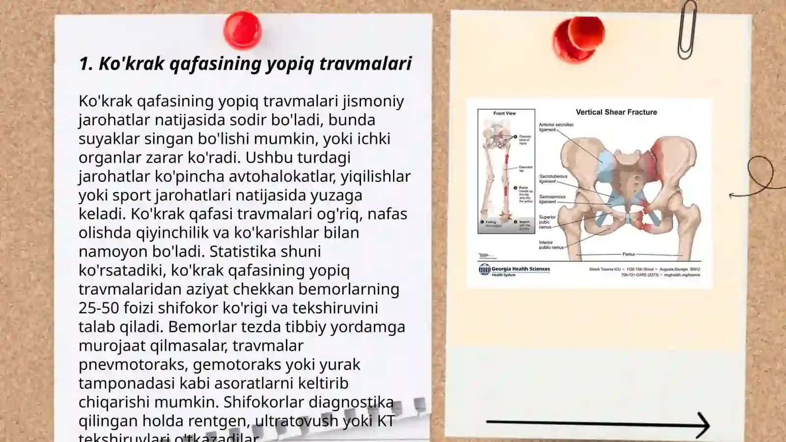 Ko'krak qafasi,qorin bo'shlig'i va kichik tos a'zolari travmasi 3