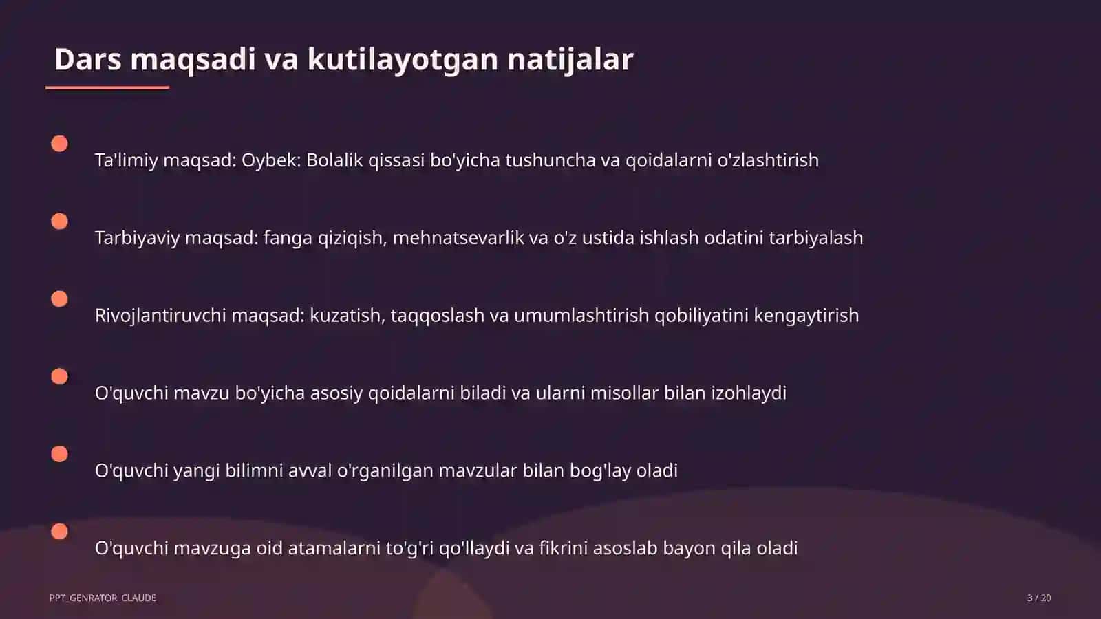 Oybek: Bolalik qissasi (6-sinf) 3
