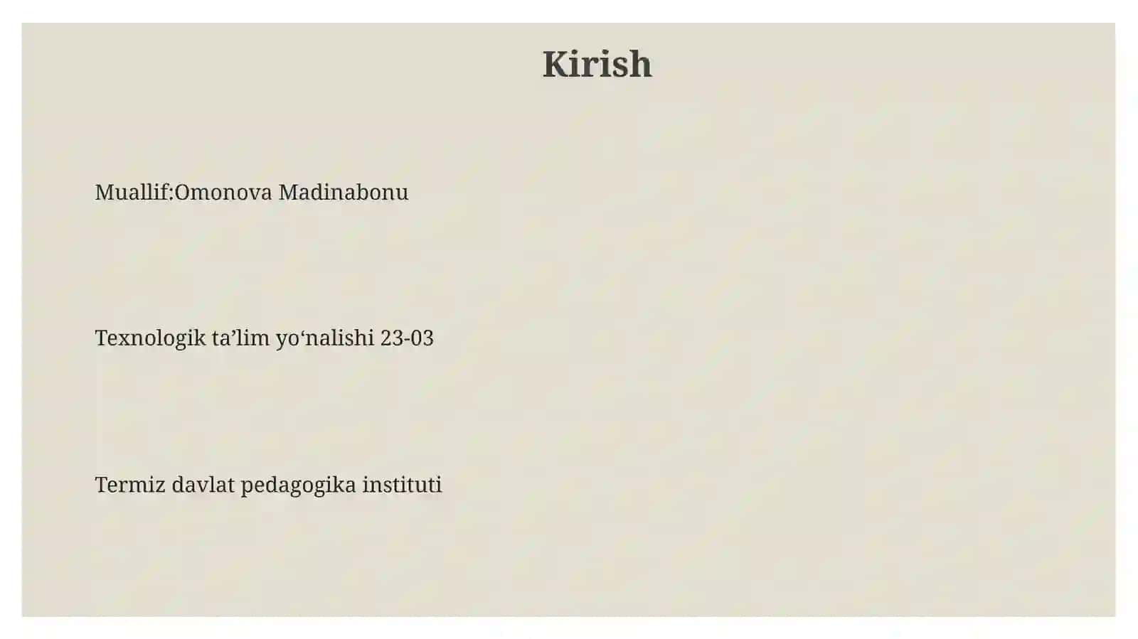Metallar va metallmas buyumlarni o‘qitish metodikasi 3