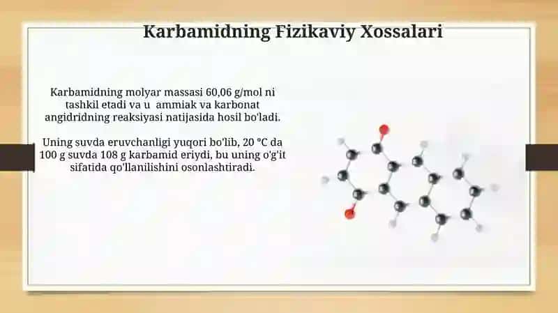 Karbamid Sintezi 3