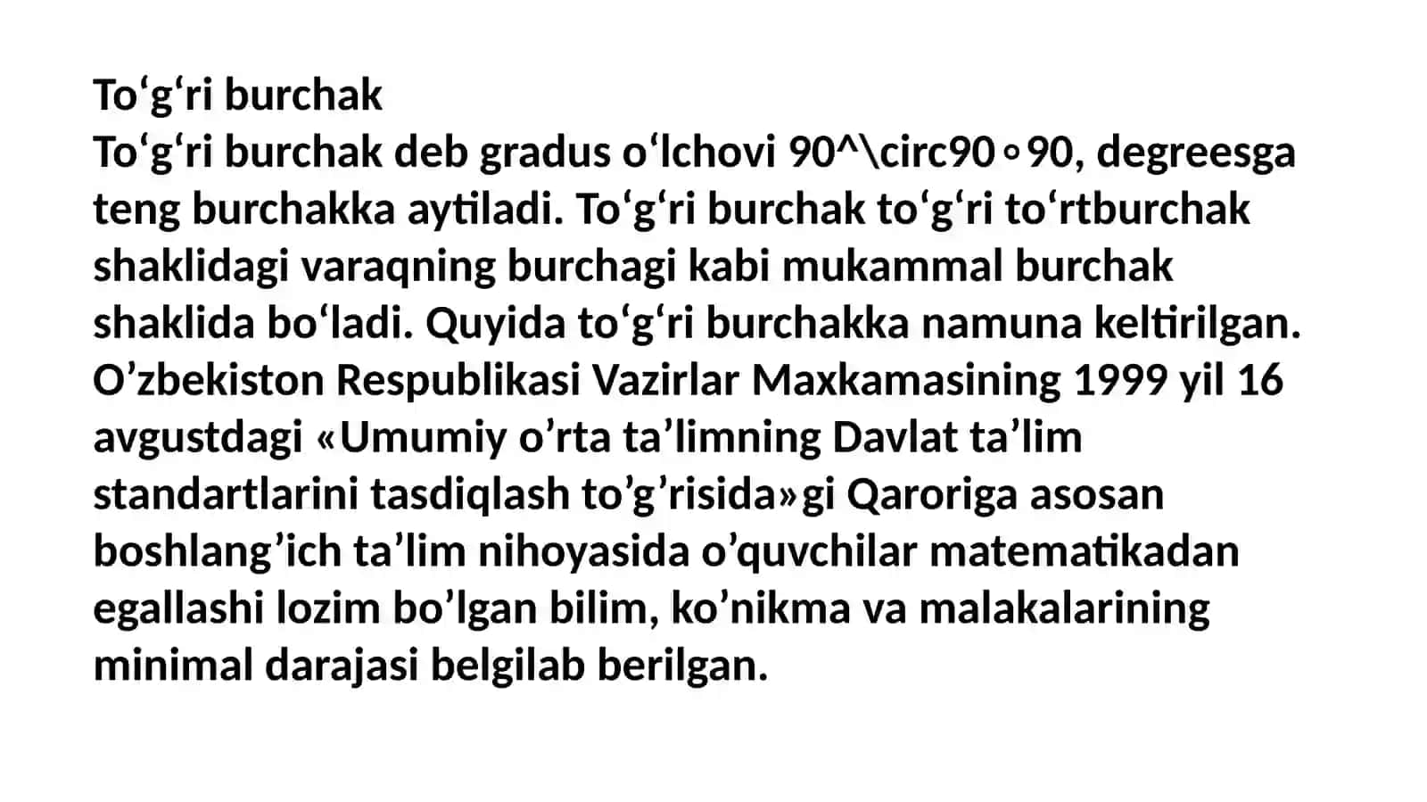 Burchakvaularning turlari.Figuralarnifarqlayolish,qismlargabo'lish,qismlardanfiguralarhosilqilish 3