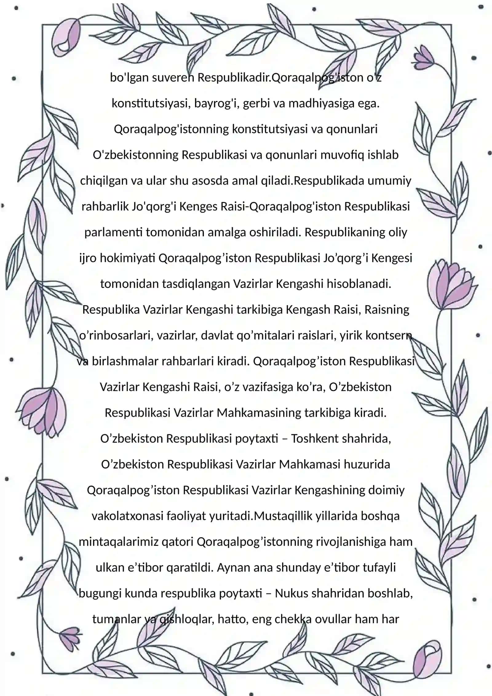 Mustaqillikdan keyingi Qoraqalpog'iston respublikasi ekologik jarayon.Orol fojiasi 3