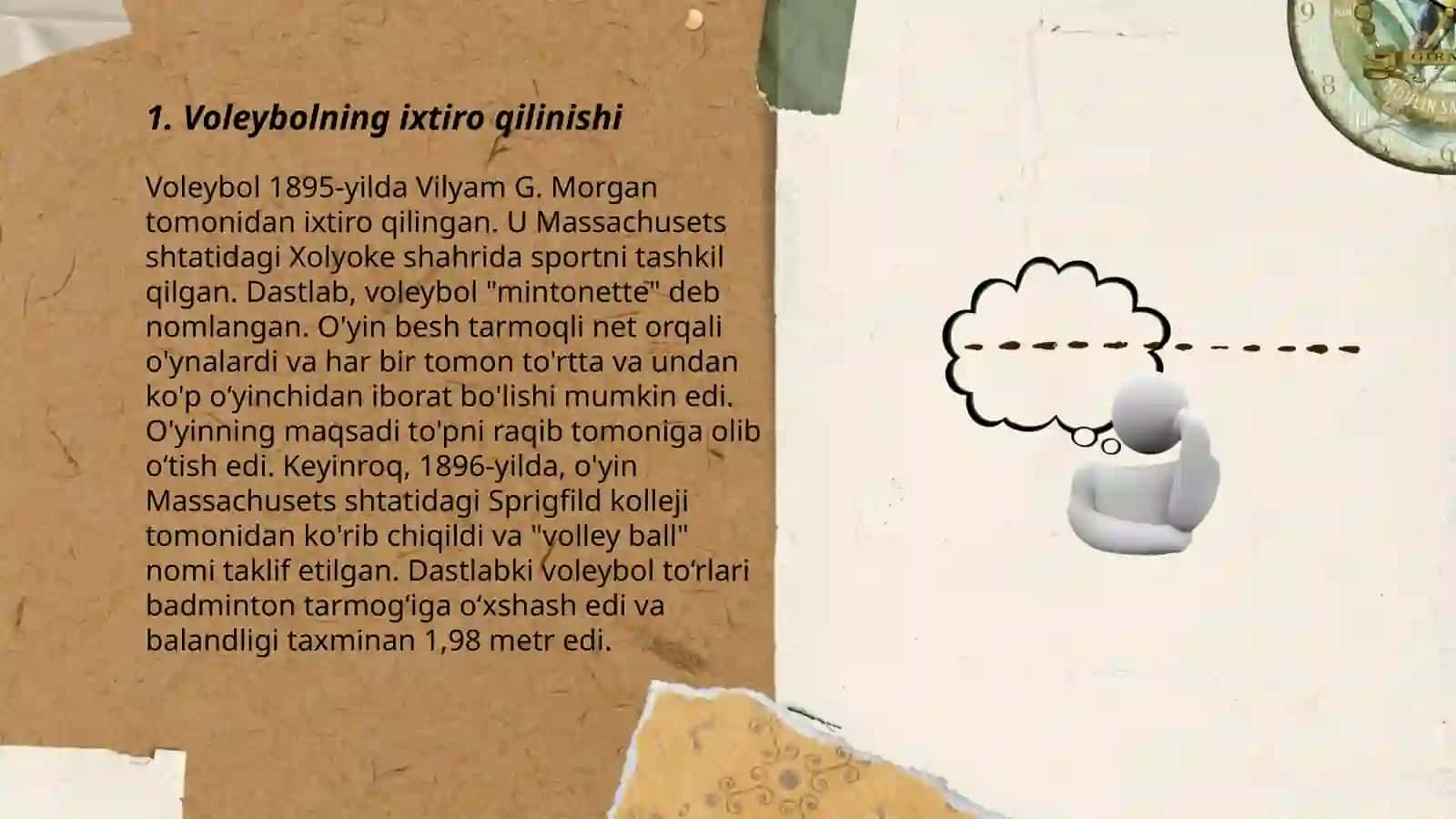 Voleybolning ixtiro qilinishi va Jahon rivojlanish tarixi 3