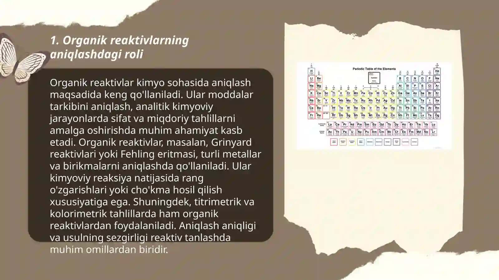 Analitik kimyoda organik reagentlarning qoʻllanilishi 3