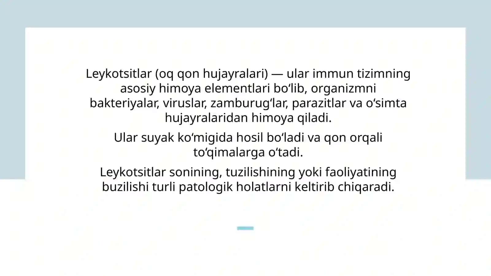 Qonpatofiziologiyasi 3