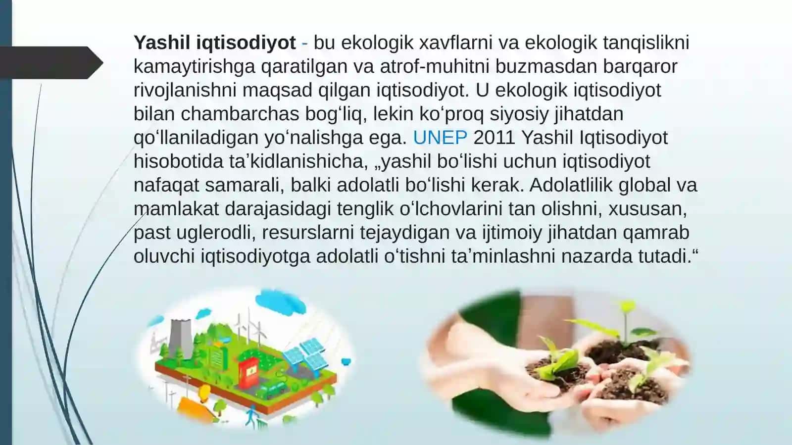 Yashil iqtisodiyot va ularni bosqichlari 3