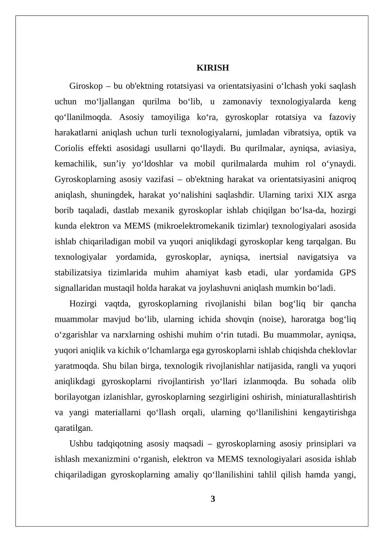 Giroskoplar 3
