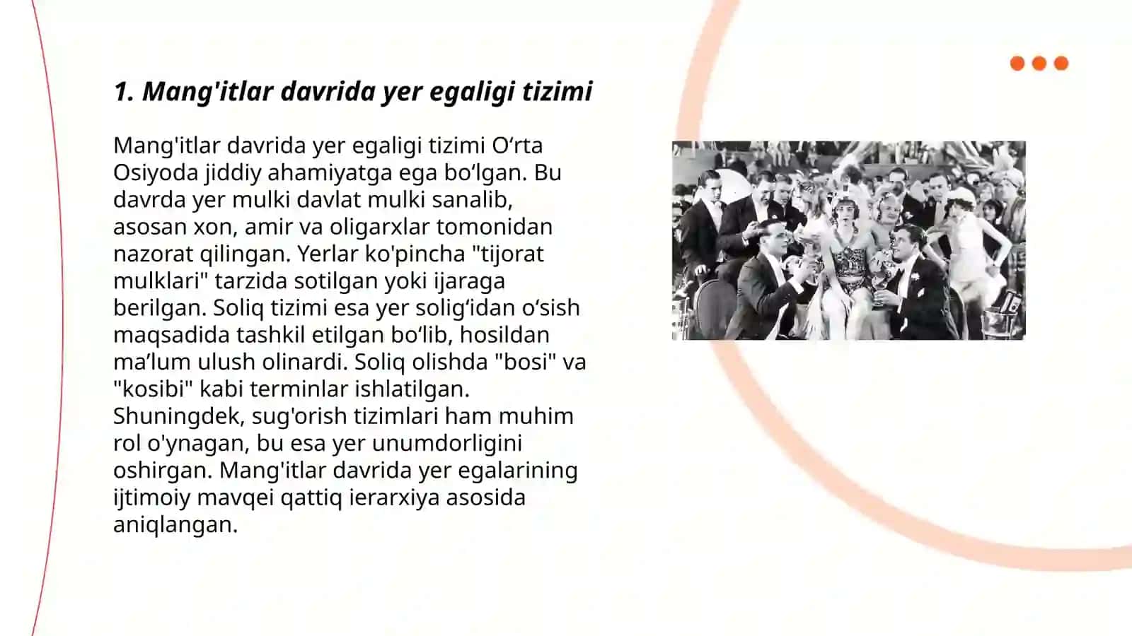 Mang'itlar davrida yer egaligi tizimi 3