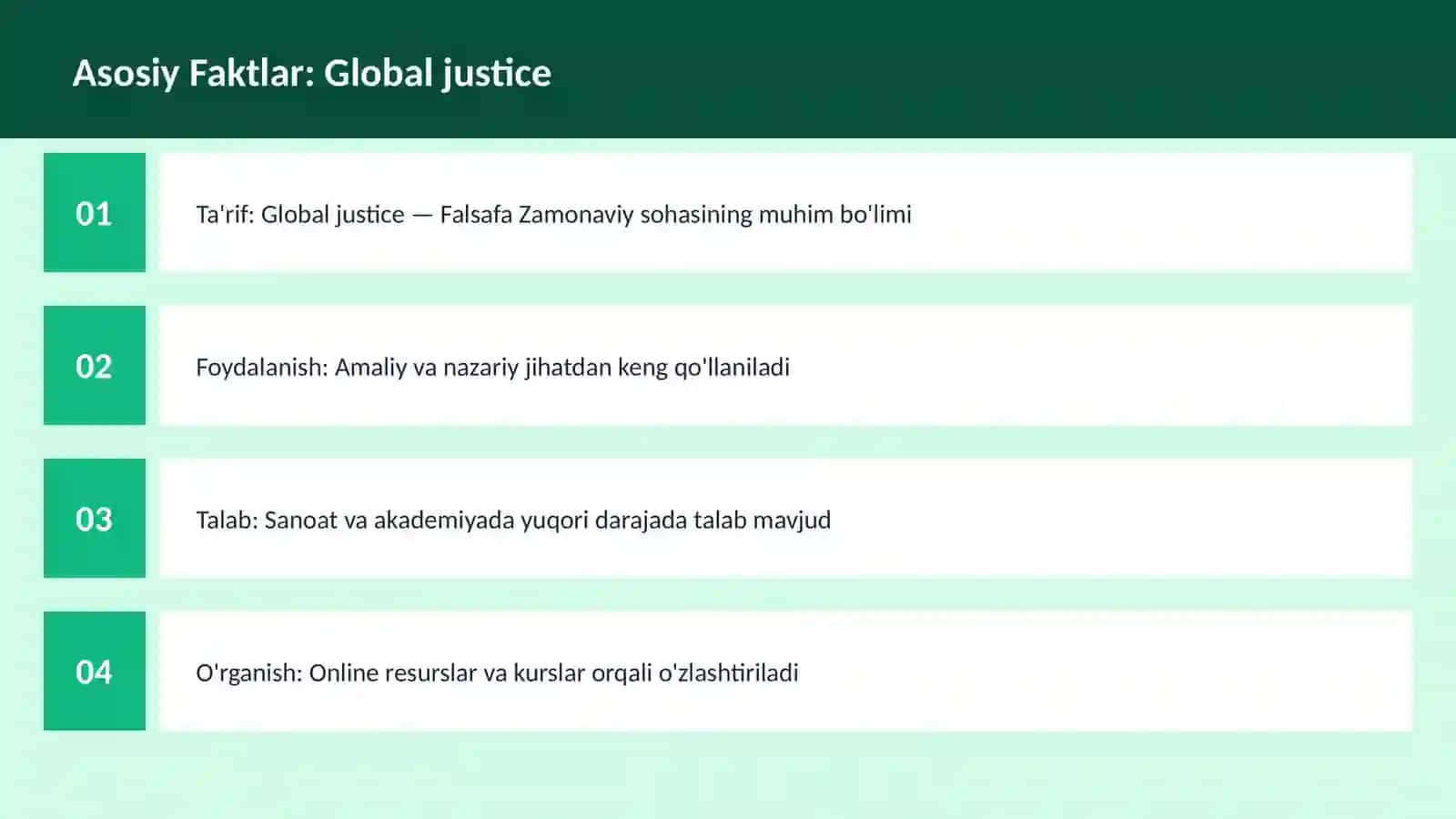 Global justice 3