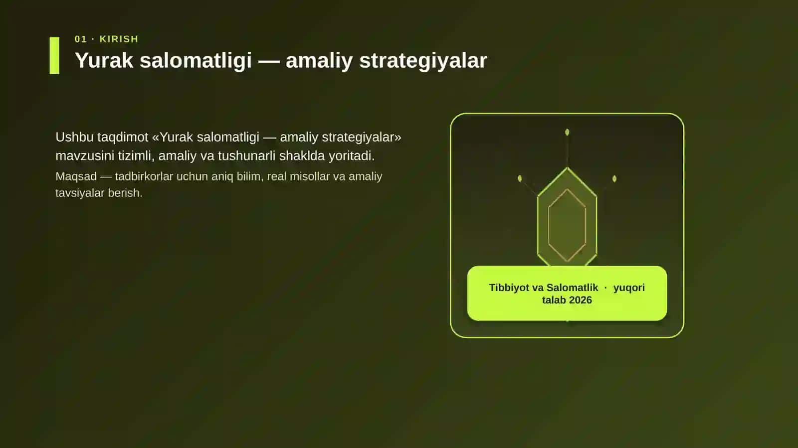 Yurak salomatligi — amaliy strategiyalar 3